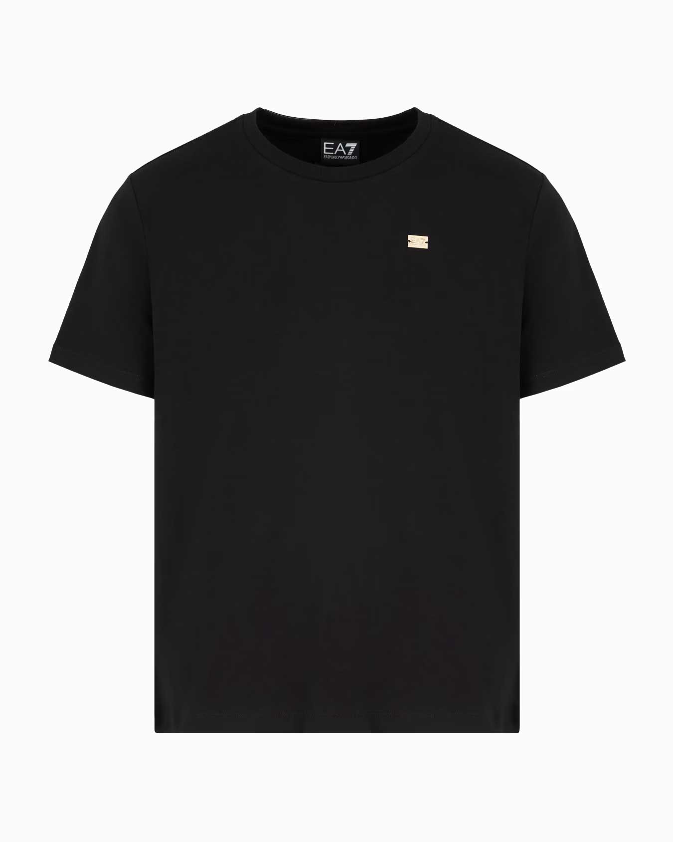 EA7 T-SHIRT GIROCOLLO CORE LADY IN COTONE STRETCH