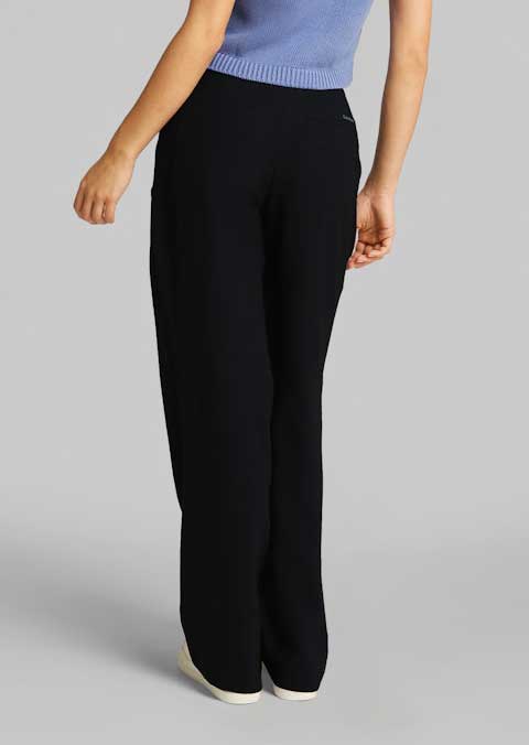 Alternative view of CALVIN KLEIN JEANS PANTALONI DRITTI CON CORDONCINO E TAGLIO RELAXED