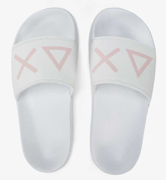 Alternative view of SUN68 SLIPPERS LOGO