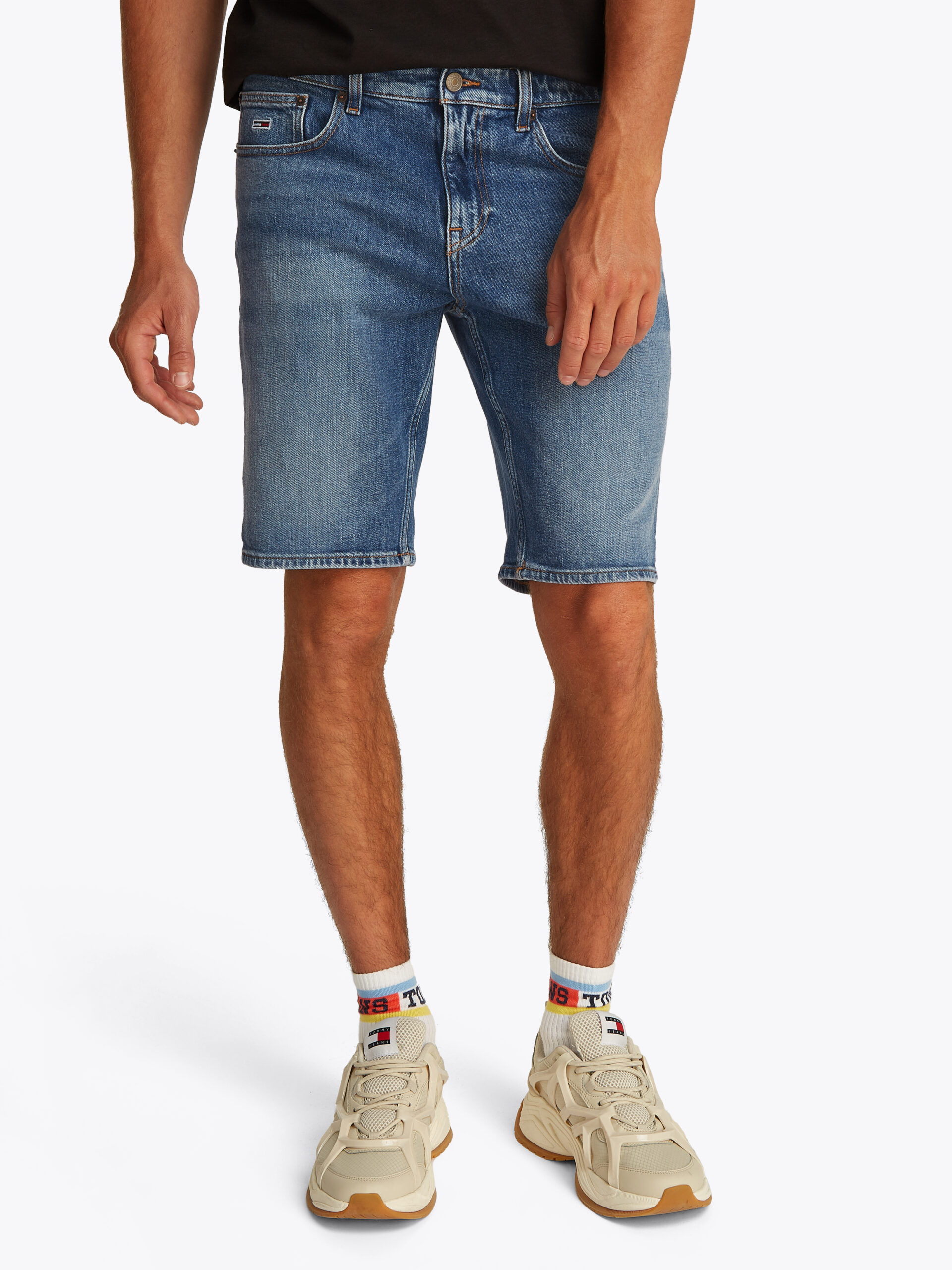 TOMMY JEANS BERMUDA SCANTON SLIM FIT IN DENIM