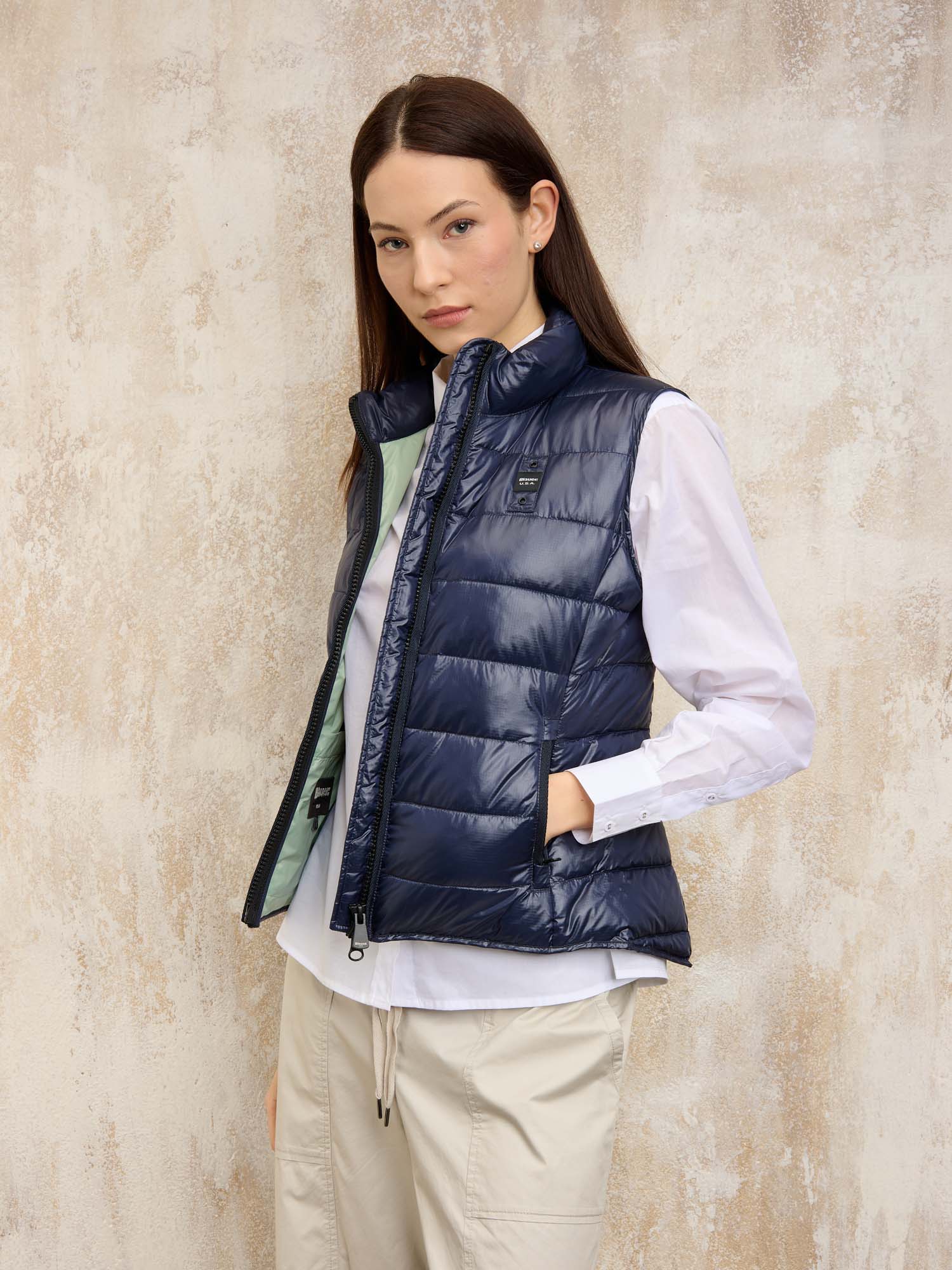 BLAUER GILET IMBOTTITO NANCIA