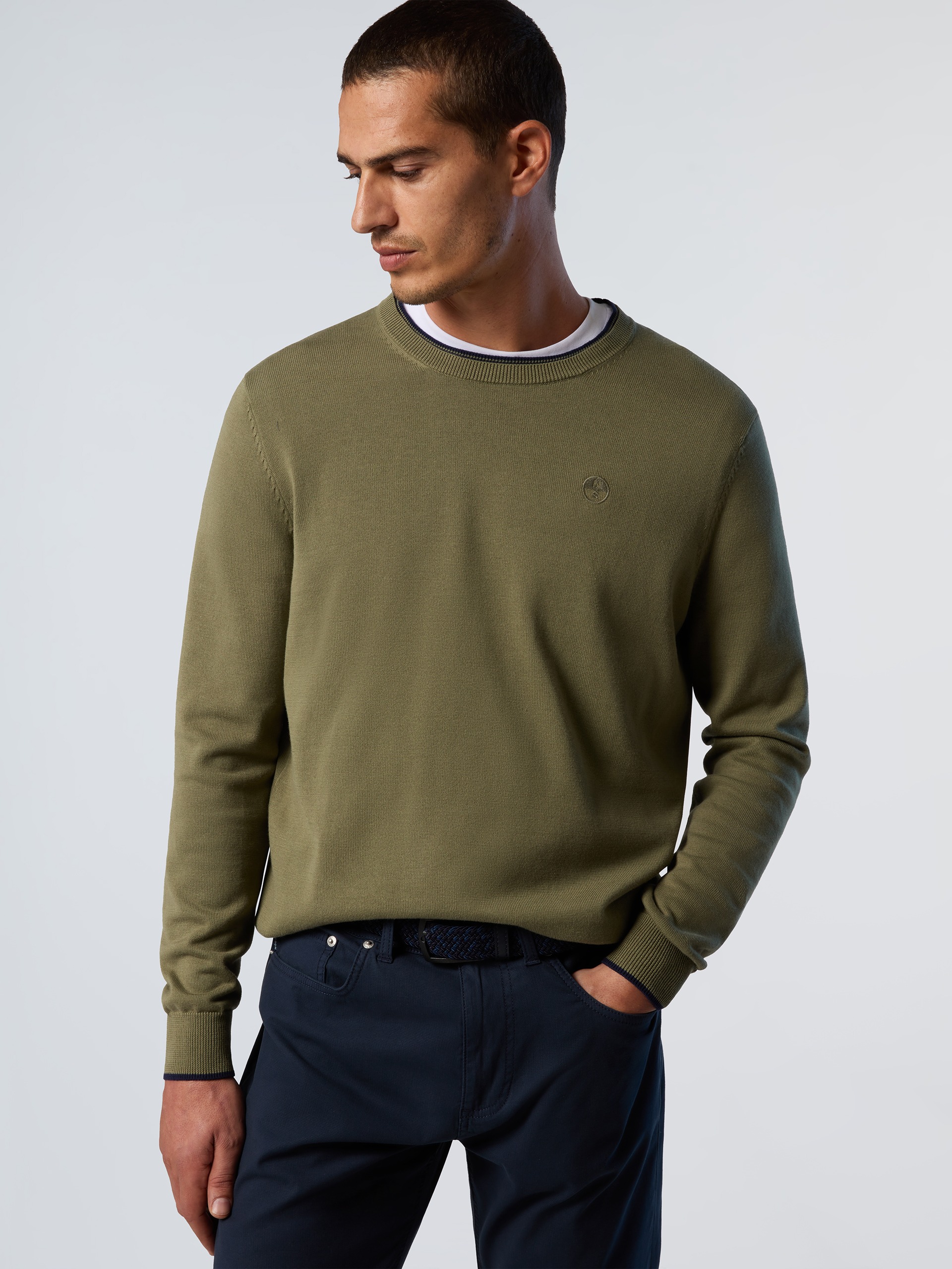 NORTH SAILS MAGLIONE CON LOGO RICAMATO