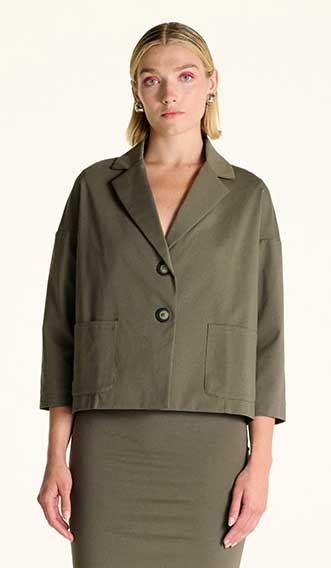 CROCHE' BLAZER CORTO PUNTO MILANO