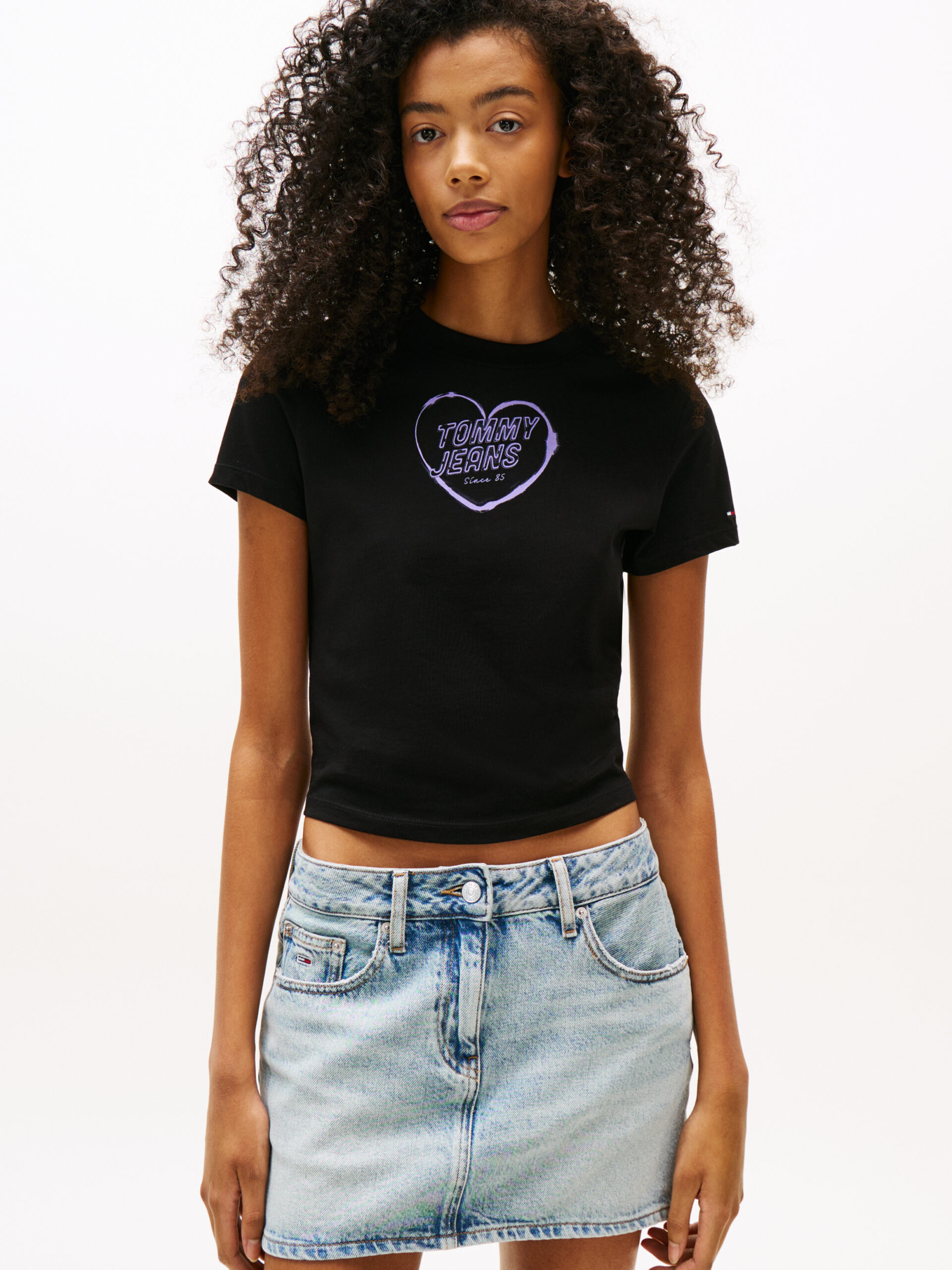 Alternative view of TOMMY JEANS T-SHIRT SLIM FIT CON GRAFICA