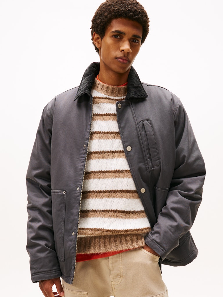 TOMMY JEANS GIACCA TWILL CHORE