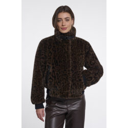 RINO & PELLE GIACCA AMBRA SHOORT FAUX FUR