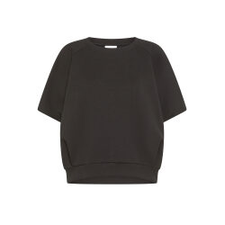 DEHA BLUSA IN SCUBA DI COTONE CON PIEGHE