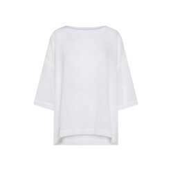 DEHA T-SHIRT AMPIA IN VISCOSA EFFETTO STROPICCIATO