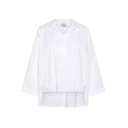 DEHA BLUSA POLO IN POPELINE EFFETTO PARACHUTE