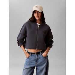 CALVIN KLEIN JEANS GIUBBOTTO BOMBER IN JERSEY TECNICO CORTO