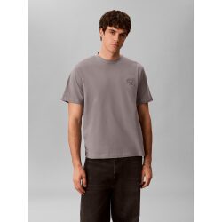 Alternative view of CALVIN KLEIN JEANS T-SHIRT CON LOGO GOFFRATO VESTIBILITA' RILASSATA