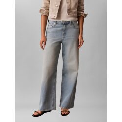 CALVIN KLEIN JEANS LOW RISE TAPE BAGGY JEANS