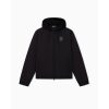 EA7 BLOUSON GIACCA BLACK EDITION CON CAPPUCCIO E VESTIBILITA' OVER