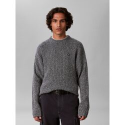 Alternative view of CALVIN KLEIN JEANS MAGLIONE A COSTINE IN COTONE