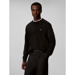 Alternative view of CALVIN KLEIN JEANS MAGLIONE CLASSICO IN COTONE CON MONOGRAMMA