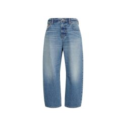 Alternative view of CALVIN KLEIN JEANS CROPPED BARREL JEANS