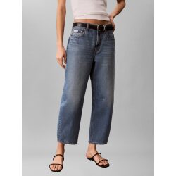 CALVIN KLEIN JEANS CROPPED BARREL JEANS