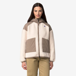 K-WAY PILE CON CAPPUCCIO ANGELIQUE 4.0
